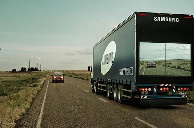 Samsung xavfsizlik displeyiga ega ilk “Samsung Safety Truck”ni e’lon qildi