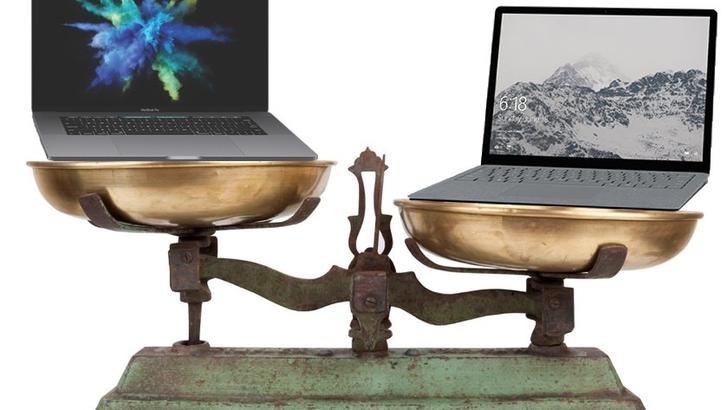 Microsoft Surface Laptop’ning MacBook Pro’dan 7 ustunligi