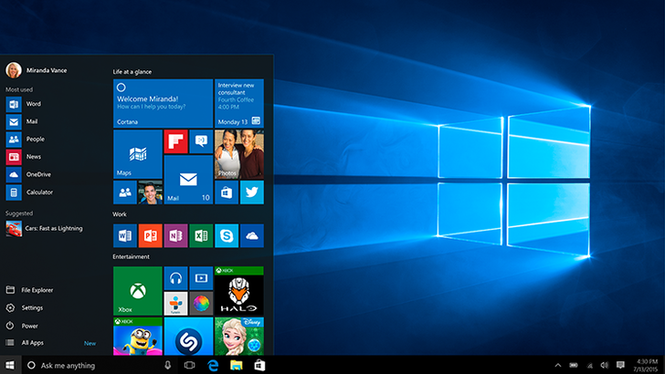 Windows 10 бошқа барча версияларидан кўра тезроқ тарқалиши башорат қилинмоқда