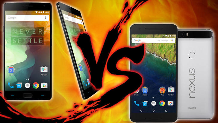 Google Nexus 6P yoki OnePlus 2: yetakchilik bayrog‘i uchun kurash