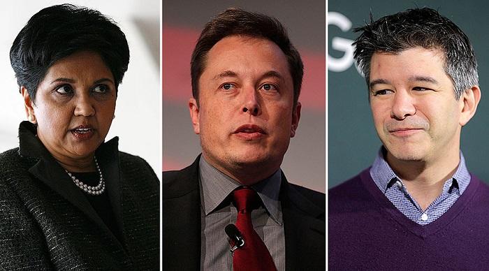 Tesla, Uber va PepsiCo rahbarlari AQSh prezidenti maslahatchilari etib tayinlandi