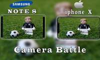 Galaxy Note 8 ҳамда iPhone X’нинг фото ва видео суратга олиши ўзаро таққосланди (+видео)