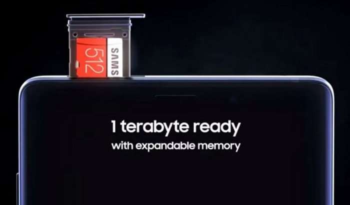 Расмий видео: Galaxy Note 9 нақ бир терабайтлик рекорд хотирага эга!