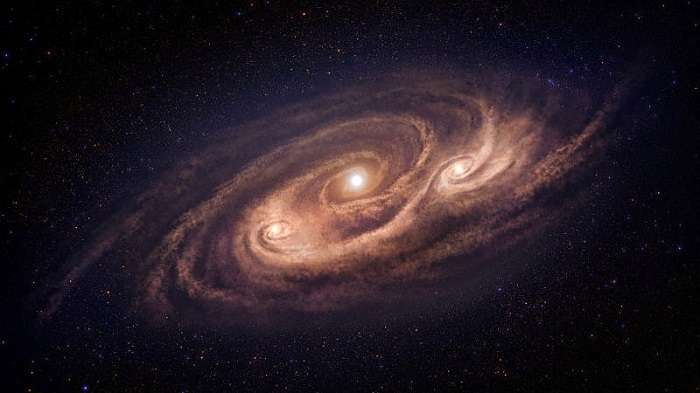 Астрономлар қўрқинчли-галактикани пайқашди