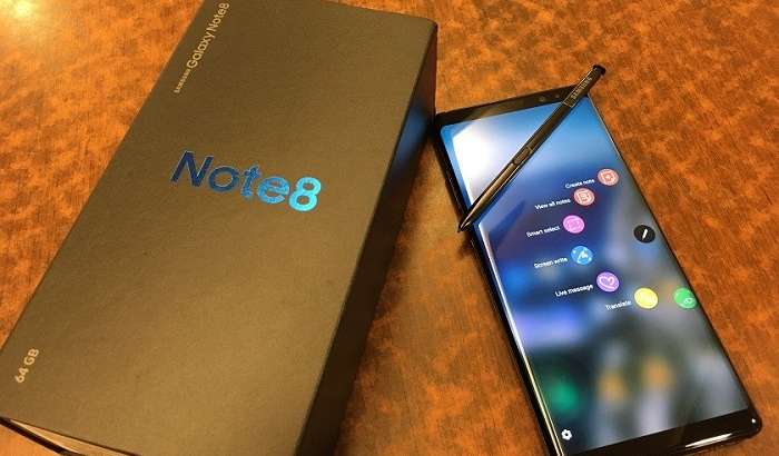 Galaxy Note 8 uchun dasturiy ta’minot yangilandi