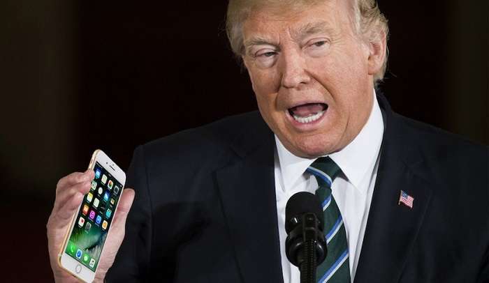 Россия ва Хитойни Трампнинг шахсий iPhone’ни эшитишда айблашмоқда