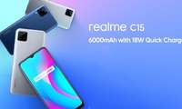 Realme C15 чиқди – квадрокамерали ва батареяси 6000 мА/соатлик арзон смартфон!