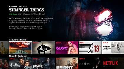 Netflix Google Play'да 1 миллиарддан ортиқ марта юклаб олинди