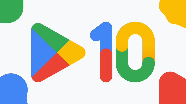 Google Play логотипи янгиланмоқда
