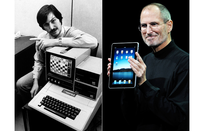 Стив джобс основатели компаний сша. Стив Джобс 1976. Стив Джобс и Стив Возняк. Стив Джобс Apple 1. Стив Джобс и Стив Возняк 1976.